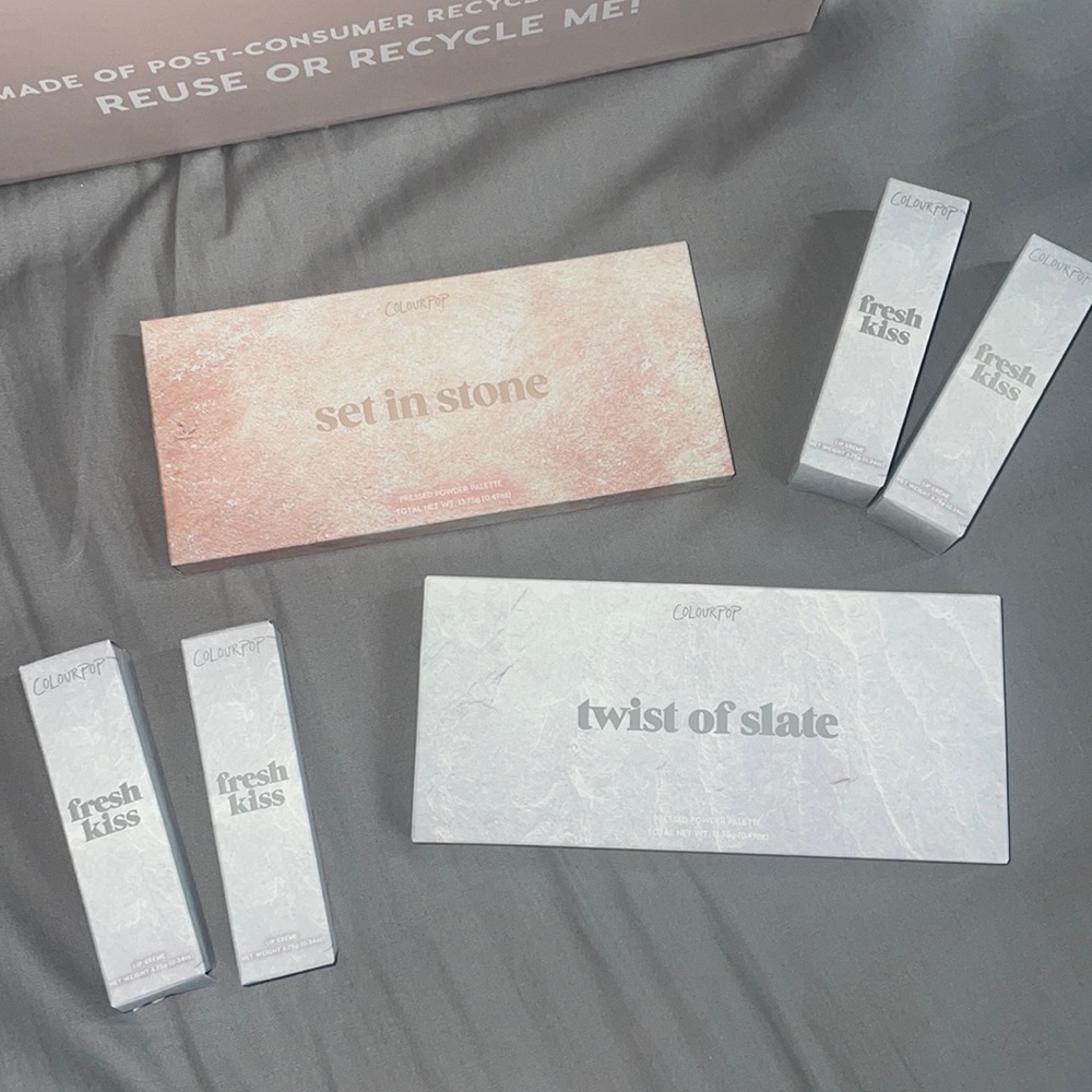 New colourPop palettes and lippies!